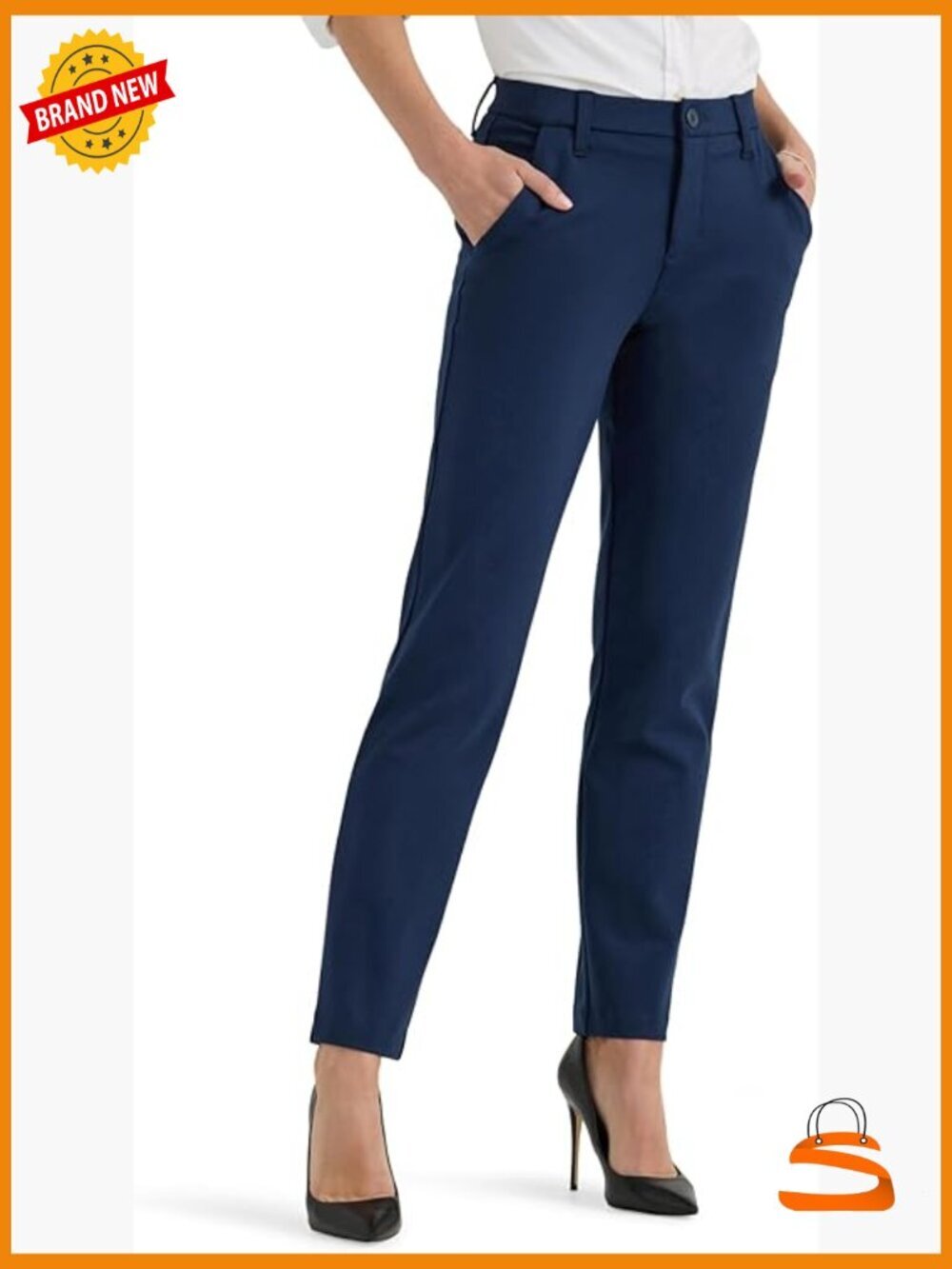 Ultra Lux Comfort Any Wear Side Vent Ankle Pants